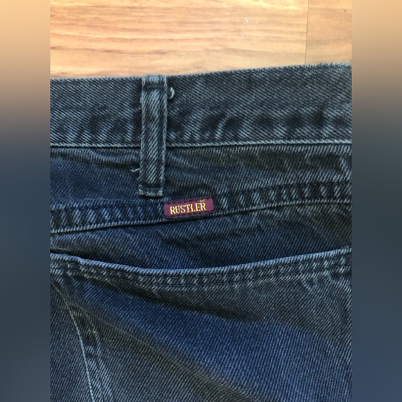 Black Utility Jean, Rustler - Picture 4 of 6